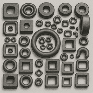 FFKM custom prototype molded seals